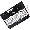 Deal4GO Upper Case Palmrest Keyboard Bezel Cover (NO Air Outlet) Replacement for ASUS FA506 FX506 FA566 FA506IH FA506II FX506LH FX506LI (Black) view 2