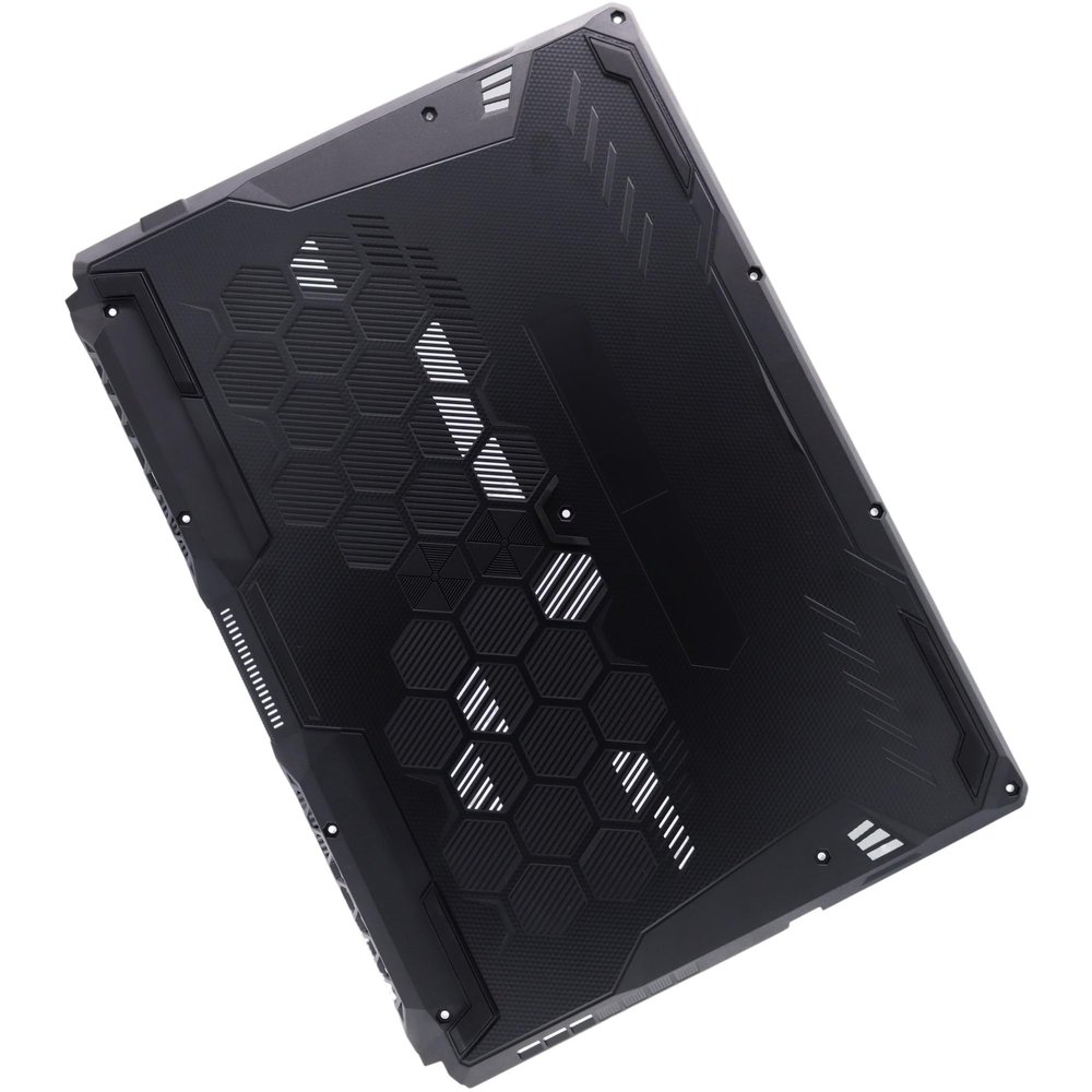 Deal4GO Black Bottom Case Lower Base Cover (3 Air Outlet) Replacement for ASUS TUF Gaming FA506 FX506 FA566 Series