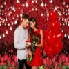 Valentine's Day Photography Backdrop 7x5ft Romantic Red Love Heart Rose Backdrop for Wedding Bridal Shower Birthday Party Cake Tables Decoration Studio Props Banner view 4