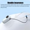 Silicone Protective Case with Neck Strap Lanyard Sling Fit for Insta360 GO 3 Action Camera Magnetic Chest Mount Necklace view 4