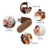 10 PCS Wooden Rotation USB Stick USB Flash Drive Memory Stick Data Storage (2.0 128MB, Walnut) view 3