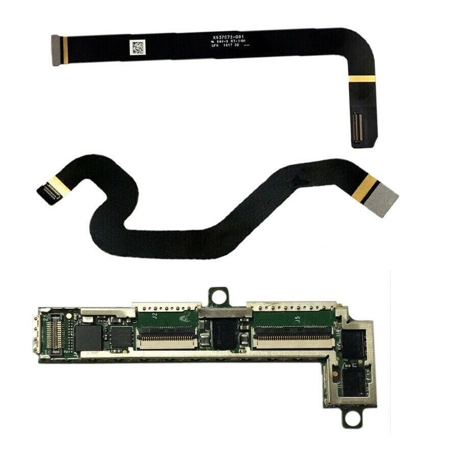 Zahara LCD Cable + Touch Screen Digitizer Flex Cable Ribbon +Small Board Replacement for Microsoft Surface Pro 4 1724 X934118-002 (LCD Cable +Touch Flex Cable+Board)