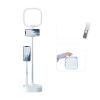 Portable Retractable Phone Holder Multifunctional Rotatable Led Foldable Video Recording Universal with Selfie Fill Light V8-(includingremotecontrol) view 2
