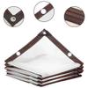 EVANEM Waterproof Cover Tarp PE Film Transparent Rainproof Cloth Balcony, for Garden Waterproof Canopy Succulent Plant Canopy Insulation Waterproof Tarpaulin (Size : 2x3m) view 3