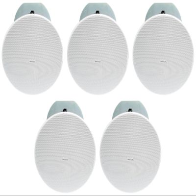 Rockville Bundle - 5 Items CC8-SUB 8" Commercial/Restaurant 70V Ceiling Subwoofers+Rough-in Kit