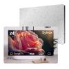 SYLVOX 24'' Smart Waterproof TV, Magic Mirror TV for Bathroom, 1080P, Bass Boost, IP66, Anti-Fog, Built-in APP Store, and Voice Assistant (On Wall Model) view 1