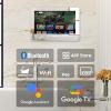 SYLVOX 24'' Smart Waterproof TV, Magic Mirror TV for Bathroom, 1080P, Bass Boost, IP66, Anti-Fog, Built-in APP Store, and Voice Assistant (On Wall Model) view 2