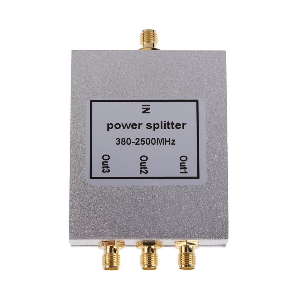 ANTBEE 3 Way SMA Power Splitter 380mhz~2500MHz,SMA Female Power Divider Signal Cable Splitter Female Divider