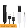 GagalU 3.5mm USB Condenser Microphone Mini Portable Studio Audio Mic for Laptop Computer USB Condenser Microphone view 3