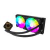 SwFoer CPU Liquid Cooler CPU Water Cooler 240mm Aio CPU Cooler Liquid CPU Cooling, Compatible with AM4 AMD Intel LGA RGB - Black view 1