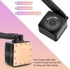 SwFoer CPU Liquid Cooler CPU Water Cooler 240mm Aio CPU Cooler Liquid CPU Cooling, Compatible with AM4 AMD Intel LGA RGB - Black view 4