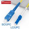 LC to SC Single Fiber Patch Cable (2m/6ft), SM Singlemode Fiber Optic Internet Cable Simplex, 9/125um LSZH Yellow OD-3.0mm  view 2