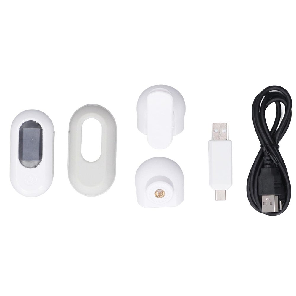 Pilipane Back Clip Body Camera, 1080P HD Body Camera, Meeting Surveillance Device with Motion Detection and Back Clip Compact Surveillance Solution
