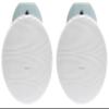 Rockville CC8-SUB 8-in 70V Peak 200W/100W RMS Ceiling Commercial Subwoofer with Metal Rough in Kit, Built in Transformer, Restaurant Office Install, 2-Piece view 1
