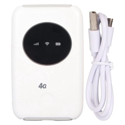 4G/5G WiFi Hotspot, Unlocked USB WiFi Modem with SIM Card Slot, Portable Travel Router for Smartphone Tablet Laptop, Supports 300Mbps, 10 Device Connectivity