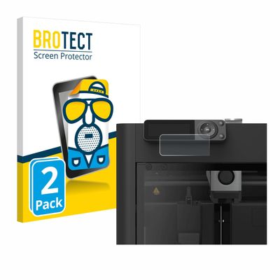 BROTECT 2-Pack Screen Protector Anti-Glare Compatible with Bambu Lab P1S 3D Printer Screen Protector Matte, Anti-Fingerprint Protection Film