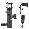 Pilipane Camera Umbrella, Hot Shoe Mount, Camera Speedlite Mount, Flash Stand Bracket, Umbrella Mount Holder Shoe Mount Compatible view 4