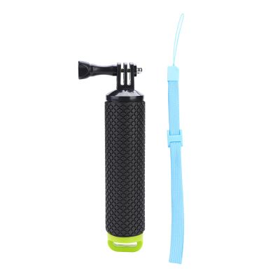 Pilipane Camera Handler & Handle Mount Accessories Kit, Avoid Slip Floating Bobber Stick Floaty Hand Grip Monopod for Water Sport and Action Cameras (Green)