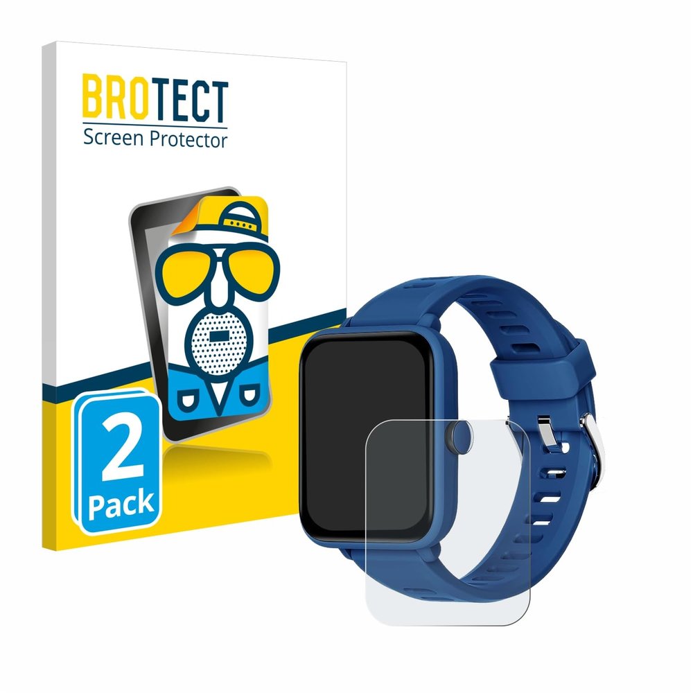 BROTECT 2-Pack Screen Protector Anti-Glare Compatible with Biggerfive BW01 (1,5") Screen Protector Matte, Anti-Fingerprint Protection Film