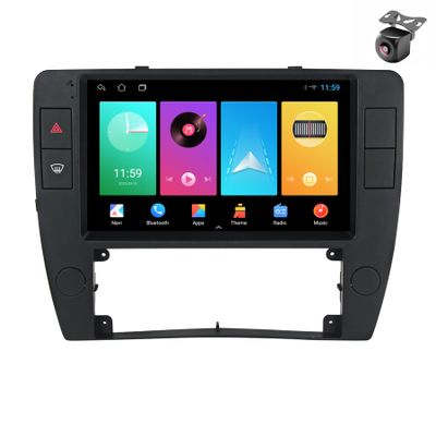 Android 12 System for VW Passat B5 2000 2001 2002 2003 2004 2005 Car Stereo with FM AM SWC Car-Play Android Auto GPS Navigation Touch Screen Upgrade Car Radio Multimedia Player (M100S 4core 1+32G)