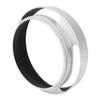 2 Pcs, 52mm Silver Camera Metal Lens Hood Replacement, Aluminum Alloy Lens Hood view 1