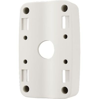 Hanwha Techwin SBP-300PM1 Pole Mount Adapter Accessory (Ivory) - Secure Camera Pole Mounting
