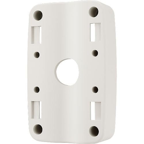 Hanwha Techwin SBP-300PM1 Pole Mount Adapter Accessory (Ivory) - Secure Camera Pole Mounting