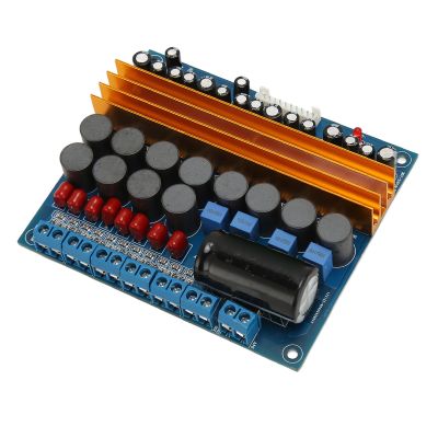 5.1 Channel Class D Power Amplifier, 4X 50W Surround Sound System Digital Amplifier with High Sensitivity Input, High Performance for Home Sound Visual Environment