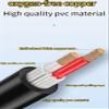 Molan Speakon to Speakon Cables, Professional 12 Guage AWG Audio Cord DJ Speaker Cable Wire with Twist Lock Bold Pure Copper core Audio Cable Suitable for 3000w (300 Feet, Black) view 3