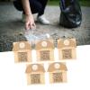 5Pcs Vacuum Cleaner Paper Bags for WD2250 MV2 - Large Capacity Garbage Rubbish Storage Backup Accessories - Efficient Filtration - Environmental view 3