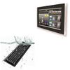 BoxWave Keyboard Compatible with AIS HMI-TCND0U-22AR - AquaProof USB Keyboard, Washable Waterproof Water Resistant - Jet Black view 1