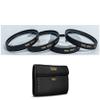 Hi-Def 4-Pc Close Up Macro +1+2+4+10 Lens for Panasonic Lumix DMC-FZ1000 view 1