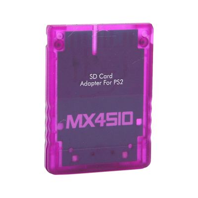 Akozon MX4SIO,MX4SIO SIO2SD Memory Card Adapter Hand Made Stable Replacement Memory Card Reader for Transparent White (#3)