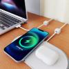 Cord Organizer Holder, 8 Pack Magnetic Desk Cable Clips Management, Hide Phone Charging Cable Keeper, Strong Adhesive Wire Charger Holder for Nightstand, Kitchen Appliances, Office Supplies view 2