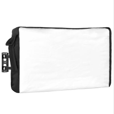 Prime Leader Outdoor TV Cover Waterproof and Weatherproof, Solid White Outside TV Cover for 70 to 75 inch LCD LED, Shield TV Display Screen Protector