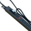 L6-30p 30A 6-bit C19+ 6-bit C13 Voltage and Current Display air Switch Overload Protection Aluminum Alloy PDU Power Socket view 3