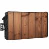Outdoor TV Cover Waterproof and Weatherproof, Farmhouse Retro Dark Brown Wood Grain Outside TV Cover for 30 to 32 inch LCD LED, Shield TV Display Screen Protector view 1