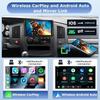 Android 13 Car Stereo for Kia Sorento 2009-2012 10.1 Inch IPS Touch Screen Car Stereo with Carplay Android Auto DSP/WiFi/GPS/SWC/Bluetooth/Mirror Link + AHD Backup Camera view 4