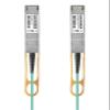 Macroreer 100G QSFP28 to QSFP28 Active Optical Cable (AOC Cable), MMF AOC 25 Meters (82ft),Compatible with Cisco view 4