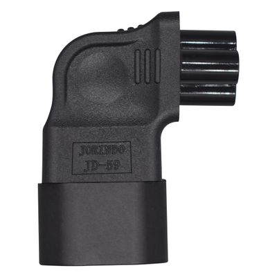Strhowill C14 to C5 Right-Angled Power Adapter - C14 Male to C5 Female Conversion, Suitable for Servers, Networking Equipment, and Other Devices with C5 sockets 2.5A-10A/250V