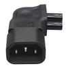Strhowill C14 to C5 Right-Angled Power Adapter - C14 Male to C5 Female Conversion, Suitable for Servers, Networking Equipment, and Other Devices with C5 sockets 2.5A-10A/250V view 3