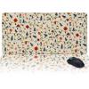 Christmas Oversized Gaming Mouse Pad, Christmas Socks Snowman Xmas Tree Gift Box Desk Mat for Home Office Extended XXL Computer Mouse Pad with Non-Slip Backing for Laptop Desktop Keyboard,35x15 inch view 1