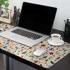 Christmas Oversized Gaming Mouse Pad, Christmas Socks Snowman Xmas Tree Gift Box Desk Mat for Home Office Extended XXL Computer Mouse Pad with Non-Slip Backing for Laptop Desktop Keyboard,35x15 inch view 2