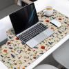Christmas Oversized Gaming Mouse Pad, Christmas Socks Snowman Xmas Tree Gift Box Desk Mat for Home Office Extended XXL Computer Mouse Pad with Non-Slip Backing for Laptop Desktop Keyboard,35x15 inch view 3