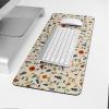 Christmas Oversized Gaming Mouse Pad, Christmas Socks Snowman Xmas Tree Gift Box Desk Mat for Home Office Extended XXL Computer Mouse Pad with Non-Slip Backing for Laptop Desktop Keyboard,35x15 inch view 4