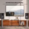 AIYIMA A07 MAX 2 Channel Stereo Amplifier Home Audio 300W*2 TPA3255 Class D Power Amp/Bridgeable Mono Amplifier 600 Watt with 3.5mm Line Output for Passive Bookshelf Speakers+DC36V 6A Power Adapter view 3
