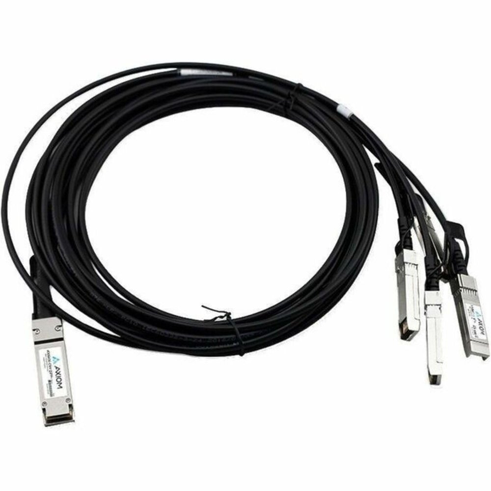 Axiom Memory - XXV4DACBL2M-AX 100GBASE-CR4 QSFP28 to 4 SFP28 Passive DAC Intel Compatible 2m - 6.56 ft Twinaxial Network Cable for OEM Module, Switch, Router, Network Device - First End: 1 x