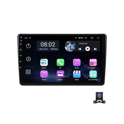 EsaSam Android 11 Car Stereo with 720P AHD Backup Camera GPS Navigation 9 Inch Touch Screen for Citroen Berlingo 2008~2019 Car Radio MP5 Media Player with 4G/WiFi/SWC/DSP/Carplay/Auto,Y1 1g+16g