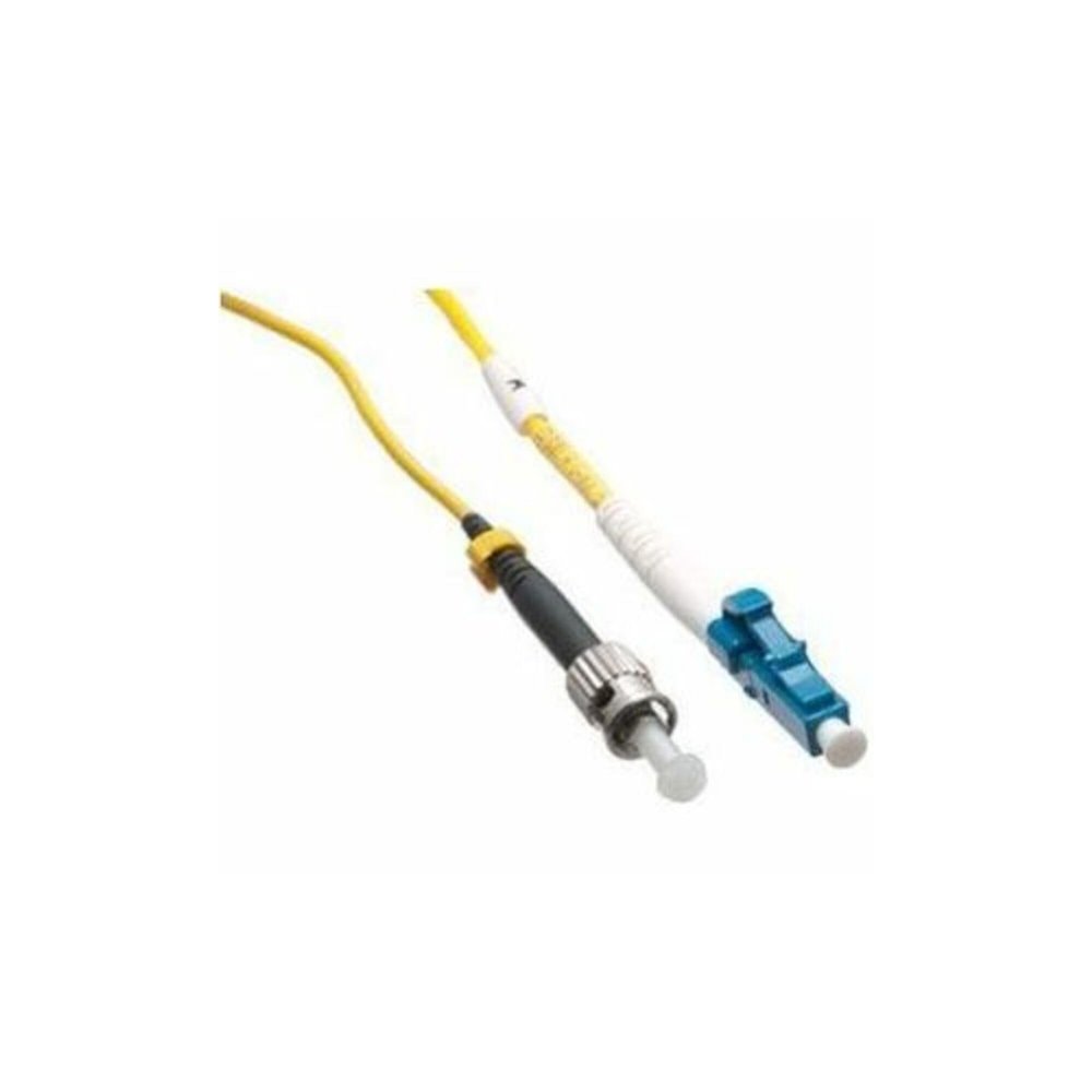 Axiom Memory - AXG94457 LC/ST Singlemode Simplex OS2 9/125 Fiber Optic Cable 15m - TAA Compliant - 49.21 ft Fiber Optic Network Cable for Network Device - First End: 1 x LC Network - Male -