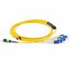 Axiom Memory - AXG96661 MPO Female to 4 LC Singlemode 9/125 Fiber Breakout Cable 2m - TAA Compliant - 6.56 ft Fiber Optic Network Cable for Network Device - First End: 8 x MTP/MPO Network - view 1